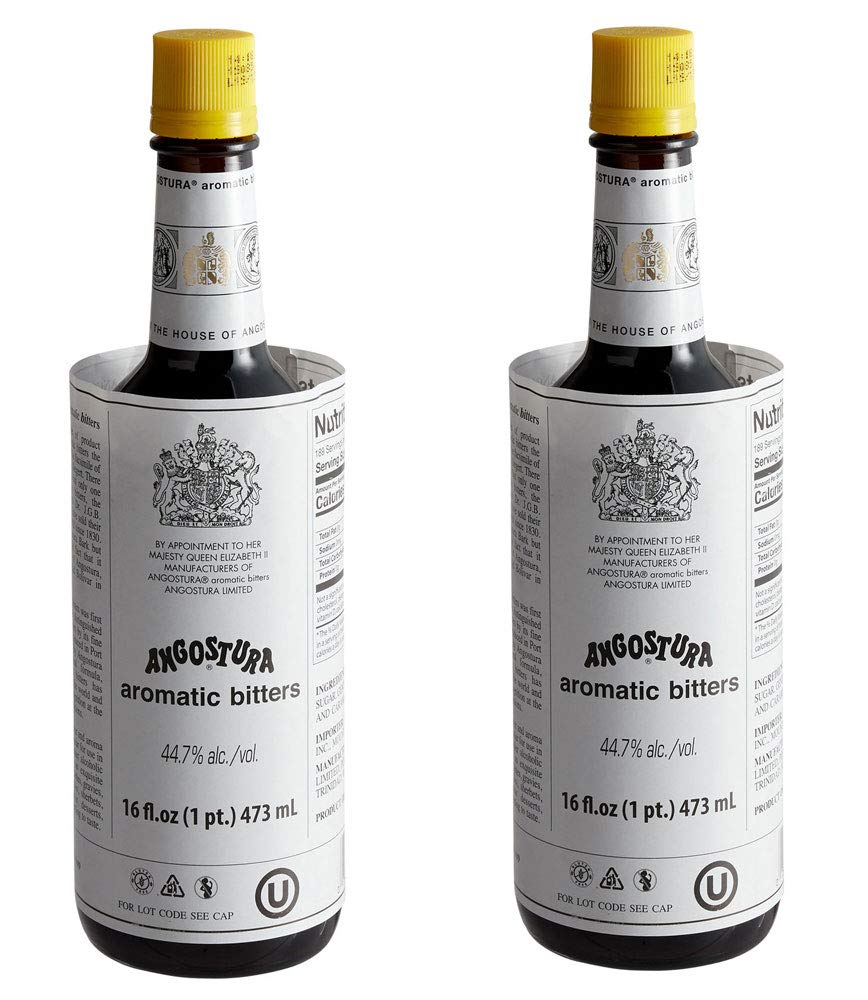 Angostura Aromatic Cocktail Bitters  2 Pack -  16 Ounce Bottle GBBSAM2999