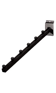 Black 6-Ball Waterfall for Slatwall