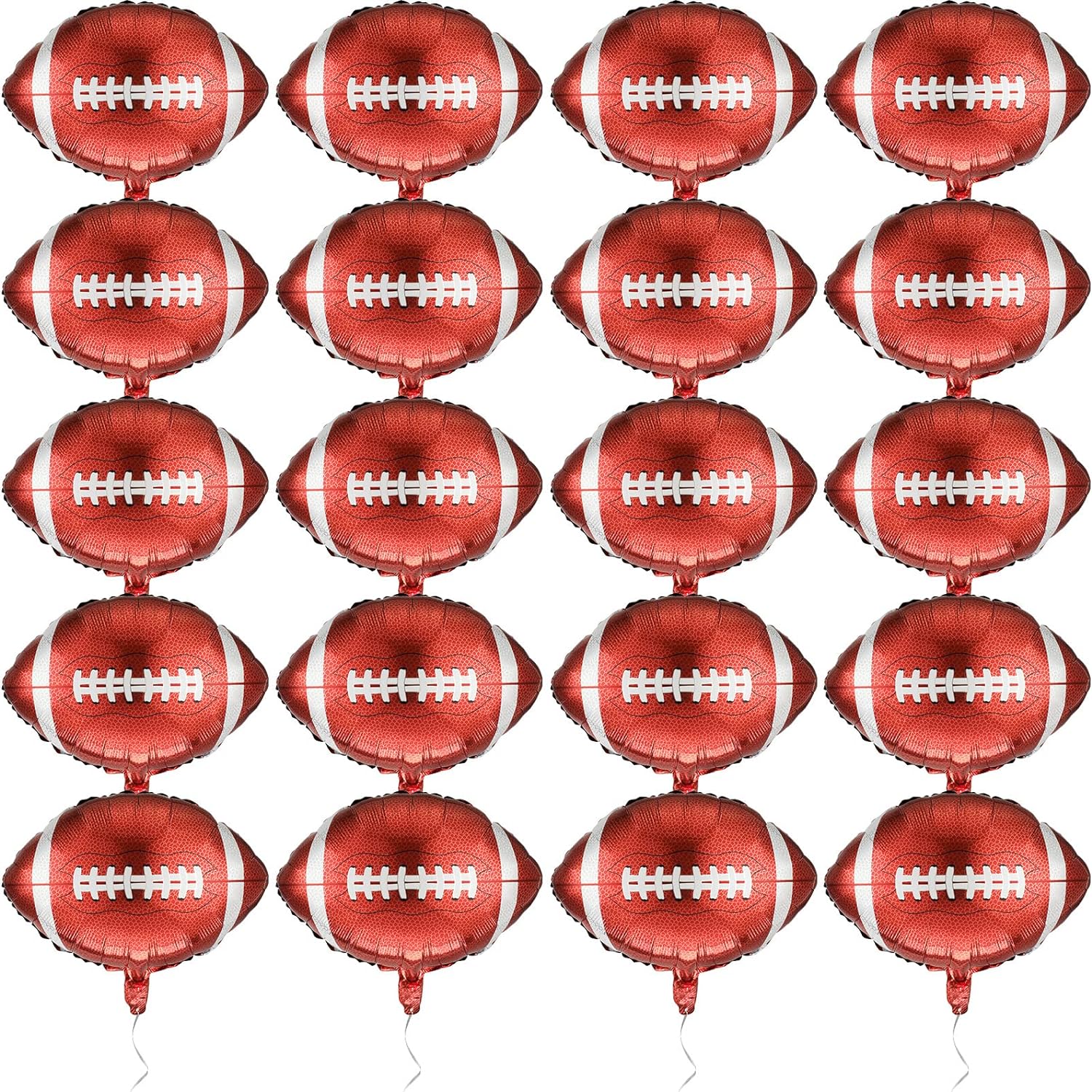 Mylar Football Balloons 27 Inch / 20 Pcs GBBSAM87