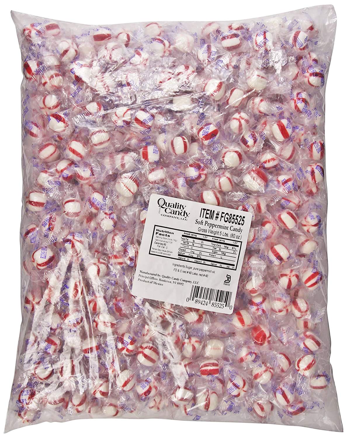 King Leo Soft Peppermint Candy 5lb GBBSAM8555