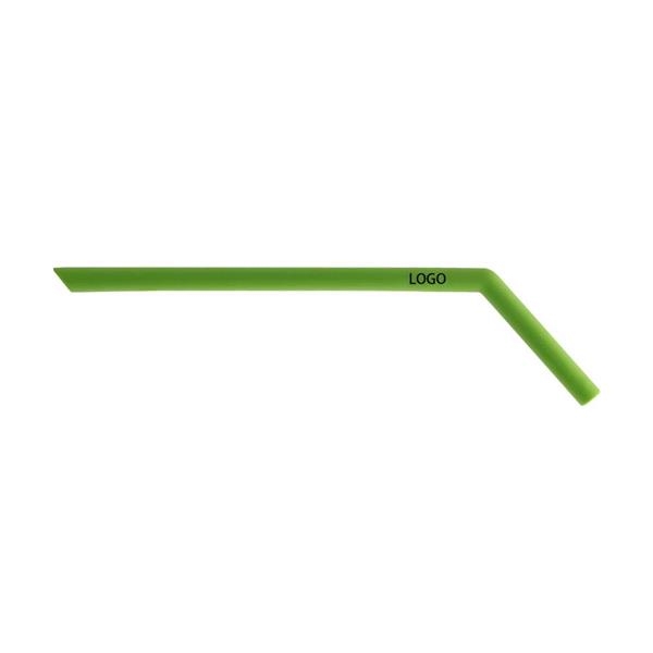Customizable Reusable Silicone Bent Straw GBBGTPTAZ216