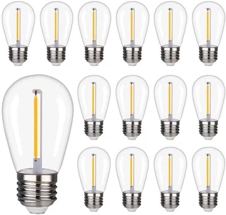 Shatterproof & Waterproof S14 LED String Light Bulbs GBBSAMS14