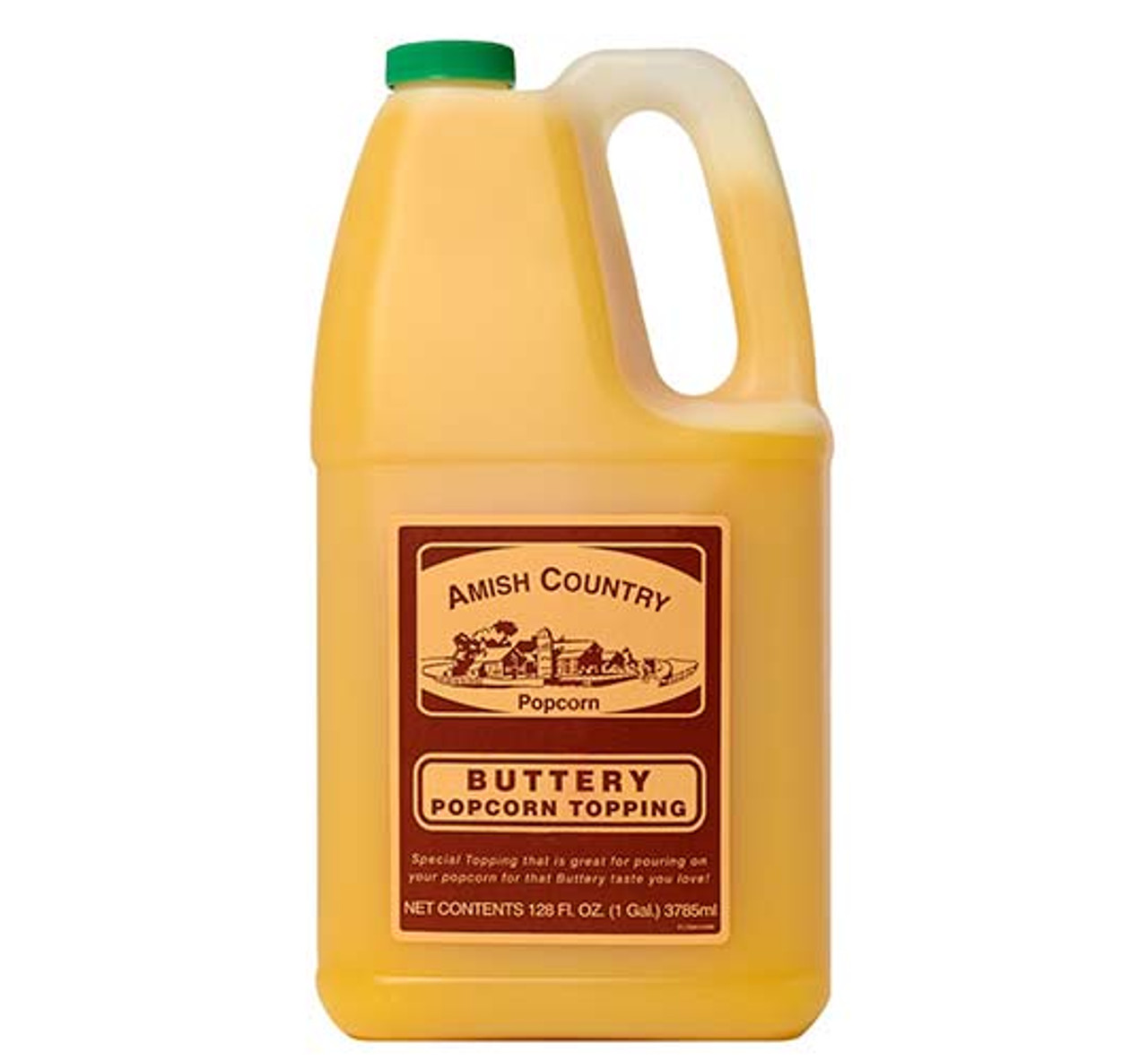Amish Country Buttery Popcorn Topping (Gallon) GBBACP20000WBT