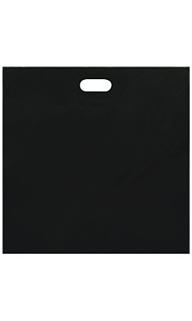 Jumbo Low Density Black Merchandise Bags - Case of 500