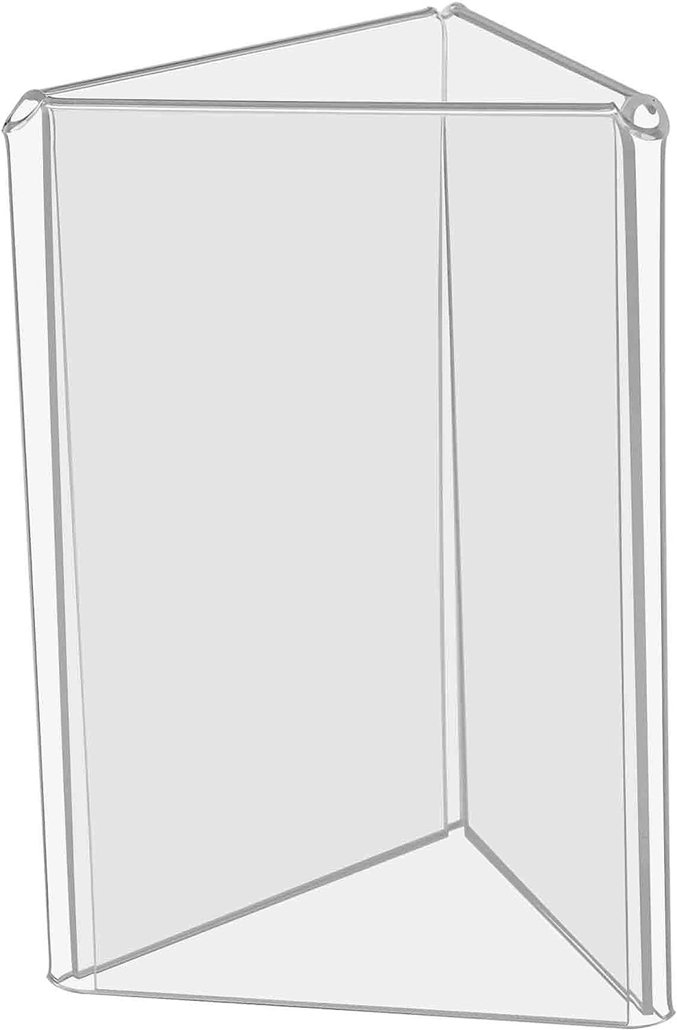 Sign Holder 4 x 6 Inch 3 Sided Display Triangle 20 Pack GBBSAM4620